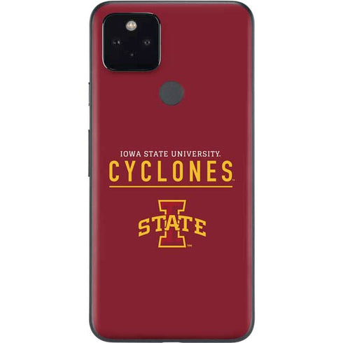 Iowa State University Athletic Text Google Pixel 5a Skin